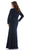 Mac Duggal Fabulouss - 49504F Long Sleeve Minimalist Sheath Dress Evening Dresses