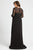 Mac Duggal Fabulouss - 67143F Laced Bodice Long Sleeves A-line Dress Prom Dresses