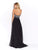 Madison James 17-259 Strapless Sequin Embellished Chiffon Gown CCSALE 10 / Blush