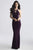 Madison James - 18-698 Beaded Cutout Sheath Sleeveless Jersey Dress - 1 Pc. Purple in size 12 Available CCSALE 12 / Purple