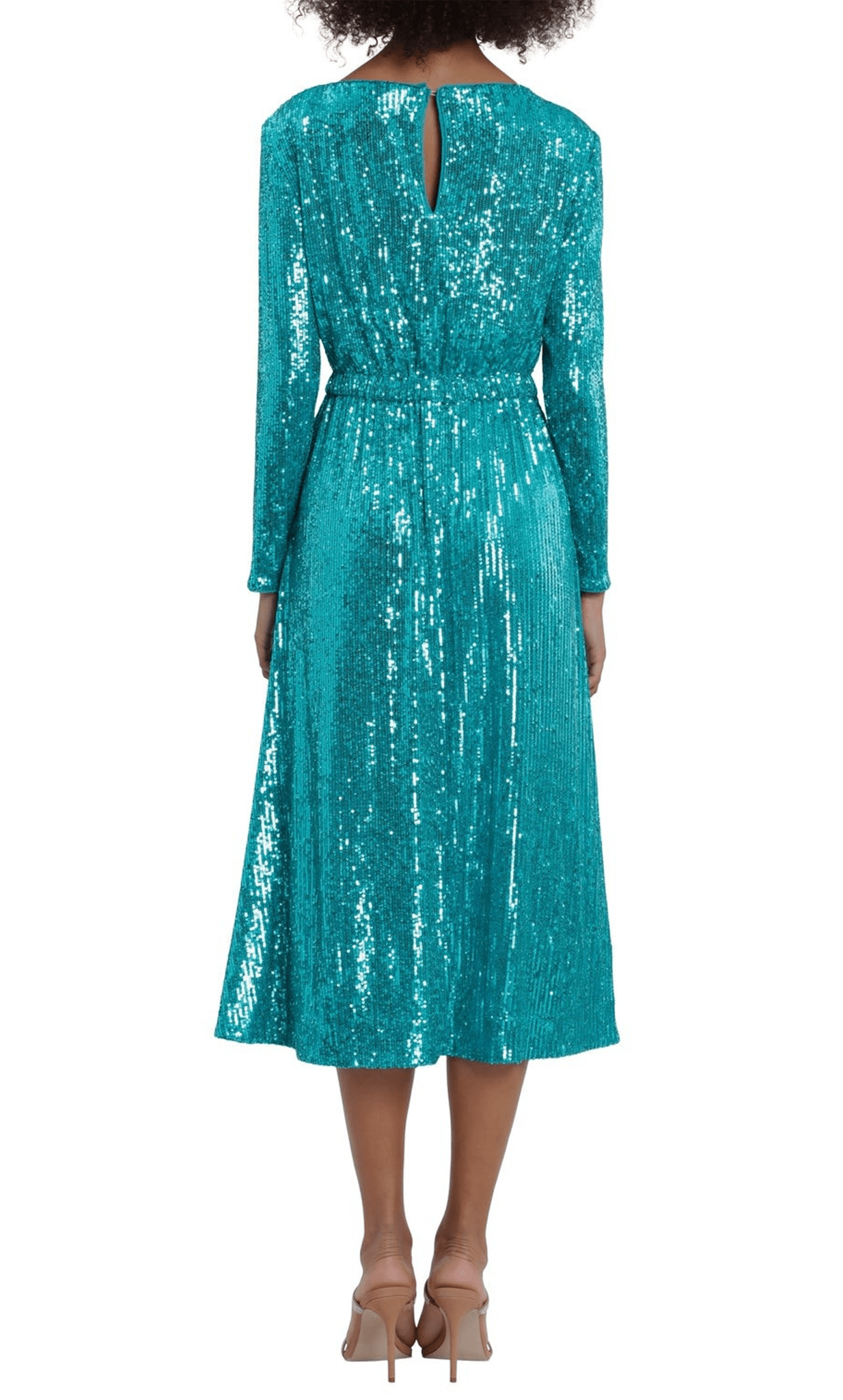 Maggy London G5059M Bateau Elastic Waist Party Dress C Couture Candy