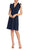 Maggy London G5197M - Ruffle Sleeve Sheath Short Dress Cocktail Dresses