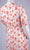 Maison Tara - 95014M Floral Print V Neck Faux Wrap Dress Semi Formal