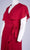 Maison Tara - 95071M Cape Sleeved Illusion Wrap Ruffle Dress Cocktail Dresses