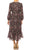 Maison Tara 95611M - Faux Wrap Long Sleeve Dress Special Occasion Dress
