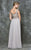 Marsoni by Colors - Cap Sleeve Keyhole A-Line Chiffon Gown M173 - 1 pc Latte and 1 pc Nude In Size 20 Available CCSALE