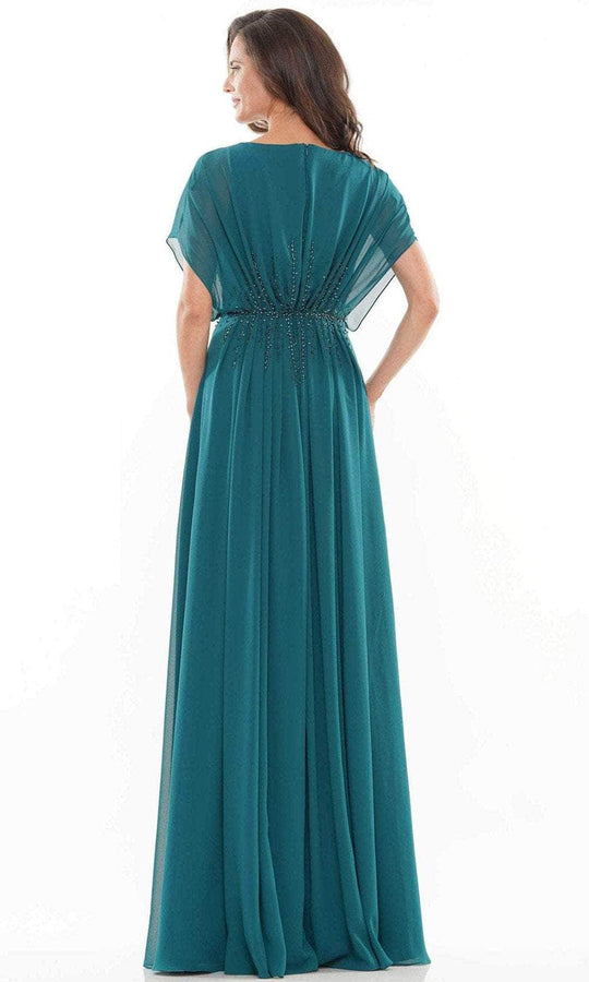 Marsoni by Colors - Embellished Chiffon Formal Dress MV1156