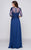 Marsoni by Colors - Embellished Scoop Evening Dress M157 - 1 pc Indigo Blue in Size 14 Available CCSALE