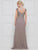 Marsoni by Colors - M173 Keyhole A-Line Chiffon Gown Special Occasion Dress