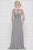 Marsoni by Colors - M189 Chiffon Scoop Neck A-Line Dress Special Occasion Dress