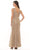 Marsoni by Colors - M301 Scoop Fit and Flare Evening Dress Mother of the Bride Dresses