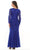 Marsoni by Colors - M306 V-Neck Trumpet Evening Dress Mother of the Bride Dresses
