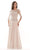 Marsoni by Colors - M312 Scoop A-Line Evening Dress Mother of the Bride Dresses 6 / Mauve