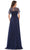 Marsoni by Colors M323 - Illusion Flutter Sleeve Formal Dress Mother of the Bride Dresses