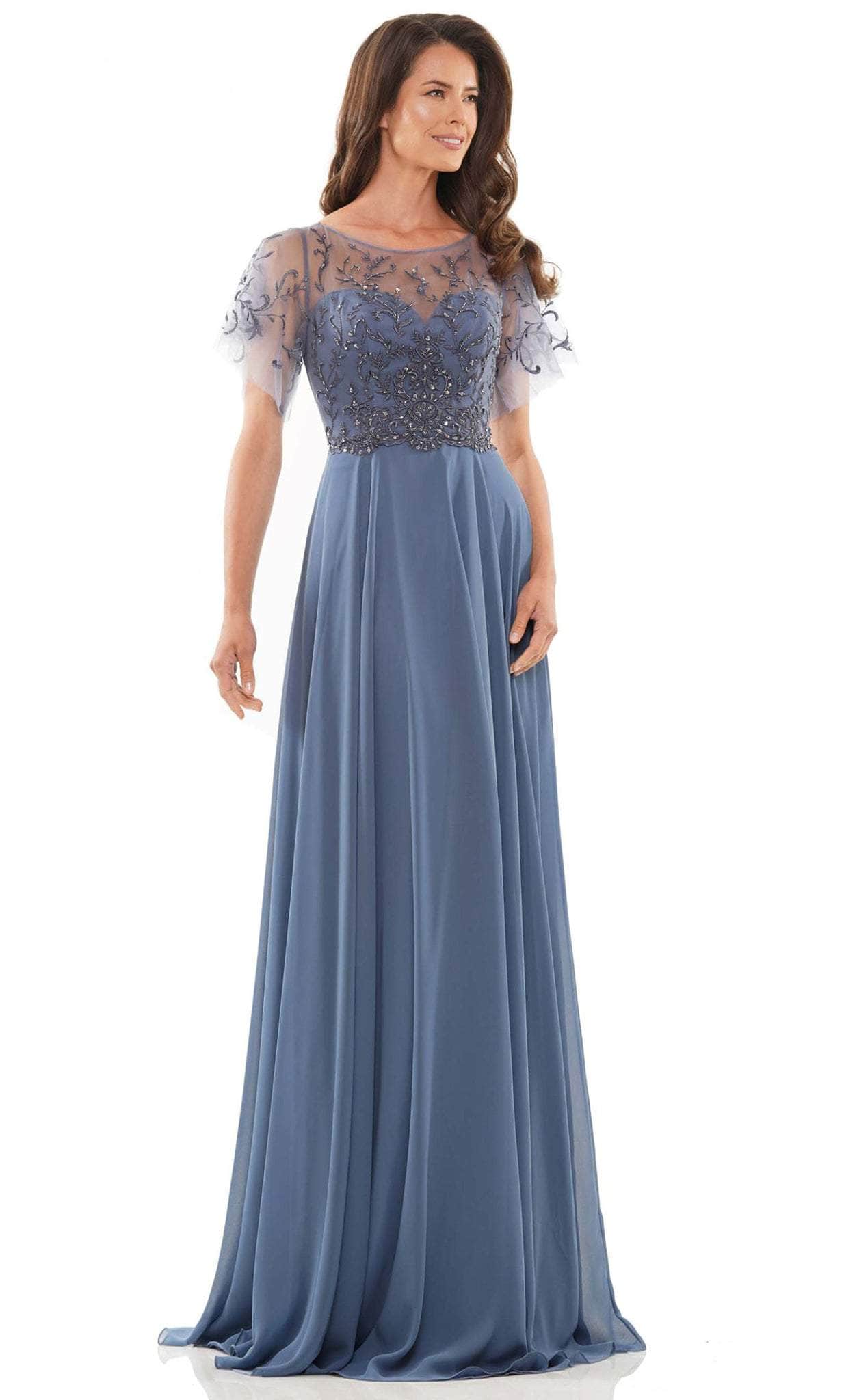 slate blue mother of the bride dress Slate Blue Mother of The Bride & Groom Dresses