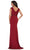 Marsoni by Colors MV1157 - Ruched V-Neck Mother of the Bride Dress Special Occasion Dress