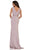 Marsoni by Colors MV1157 - Ruched V-Neck Mother of the Bride Dress Special Occasion Dress