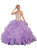 May Queen - Beaded Off-Shoulder Ruffled Quinceanera Ballgown Special Occasion Dress 4 / Lilac