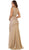 May Queen - Bedazzled Sheer Bateau Sheath Evening Dress Evening Dresses