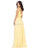 May Queen Bridal - MQ1644 Lace Ornate Off-Shoulder Chiffon Long Dress Prom Dresses