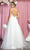 May Queen Bridal RQ7882 - Plunging Tulle Wedding Gown Wedding Dresses