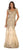 May Queen Cap Sleeve Sweetheart Embroidered Evening Gown RQ7538 CCSALE 8 / Gold
