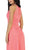 May Queen - Crisscross Ruched Fitted Bridesmaid Dress Special Occasion Dress
