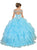 May Queen - Embellished Illusion Off-Shoulder Ruffled Quinceanera Ballgown Special Occasion Dress