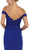 May Queen - Fitted Off Shoulder Cocktail Dress Cocktail Dresses