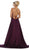 May Queen - Halter Neck Tie String Back A-Line Satin Gown MQ1642 - 1 pc Red in Size 2 Available CCSALE