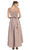 May Queen - High Low Illusion Jewel A-line Evening Dress MQ1411 CCSALE