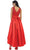 May Queen - High Low Illusion Jewel A-line Evening Dress Special Occasion Dress