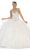 May Queen LK105 - Beaded Illusion Scoop Prom Ballgown Prom Ballgown 4 / Ivory