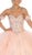 May Queen - LK120 Jeweled Sweetheart Bodice Ballgown Special Occasion Dress