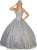May Queen - LK126 Sequined Strapless Sweetheart Ballgown Quinceanera Dresses 2 / Silver/Silver