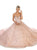 May Queen - LK126 Sequined Strapless Sweetheart Ballgown Quinceanera Dresses