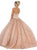 May Queen - LK126 Sequined Strapless Sweetheart Ballgown Quinceanera Dresses