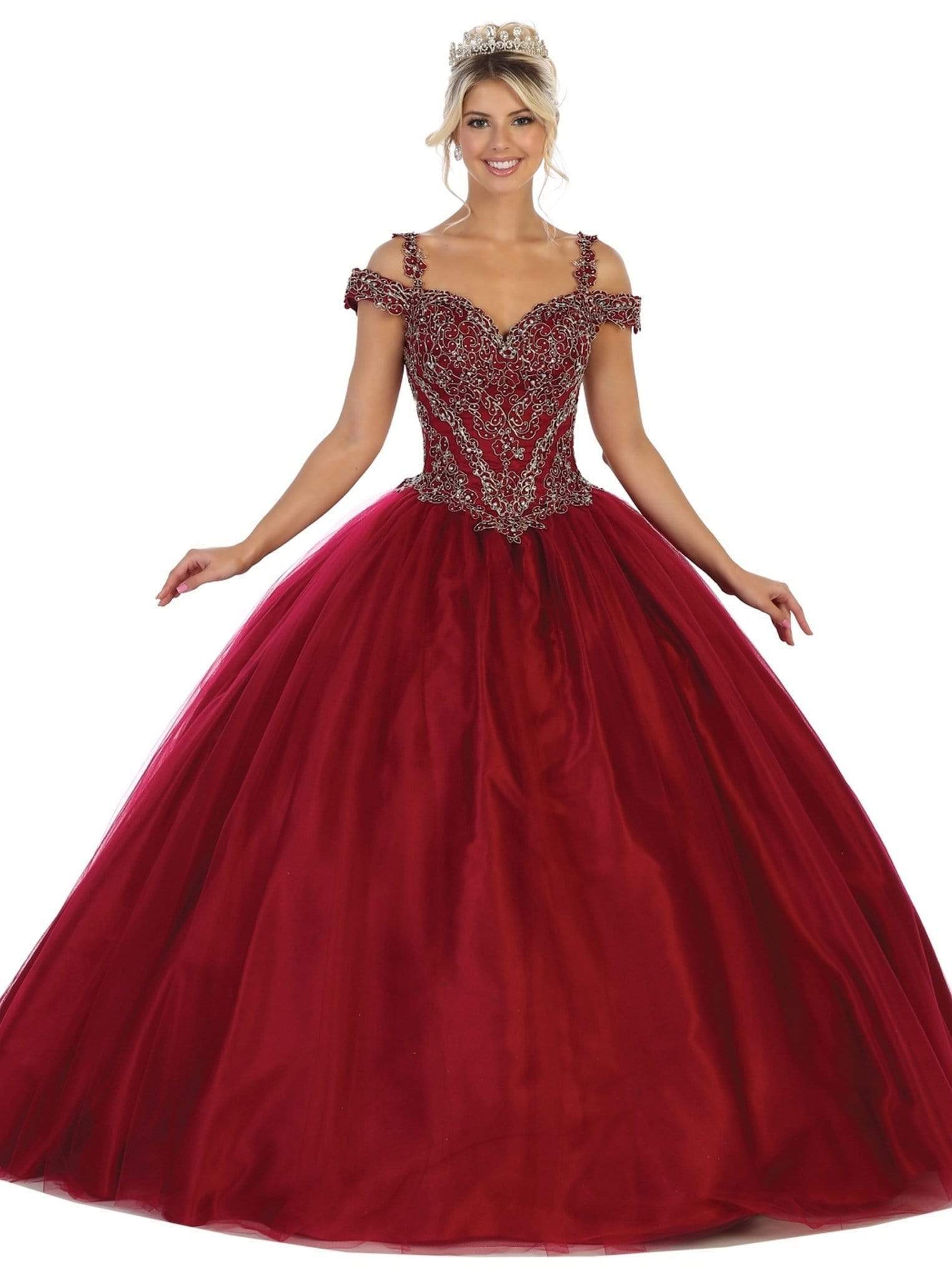 princess polly baby blue dress ₪419-Caroline Burgundy Quinceanera Ball Gownevening Dress Crystal Strapless  Prom Party Made To Order Vestidos Robes De Soiré-Description