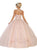 May Queen - LK128 Embellished Halter Basque Quinceanera Special Occasion Dress