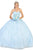May Queen - LK140 Floral Applique Sweetheart Ballgown Quinceanera Dresses