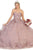 May Queen - LK140 Floral Applique Sweetheart Ballgown Quinceanera Dresses 4 / Mauve