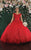 May Queen LK160 - 3D Floral Appliques Sweetheart Ball gown Special Occasion Dress
