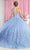 May Queen LK168 - Floral Lace Quinceanera Ballgown Ball Gowns