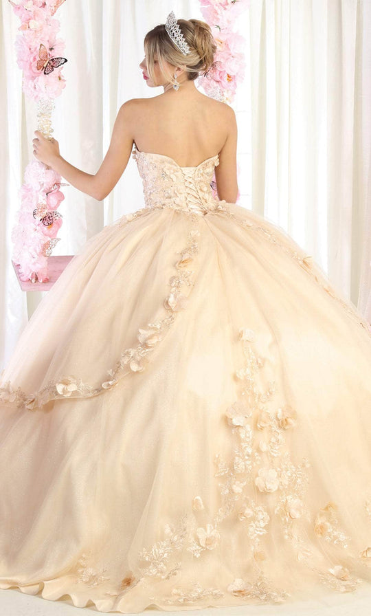 May Queen LK177 - Sweetheart Quinceanera Ballgown