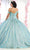 May Queen LK178 - Lace Detailed Quinceanera Ballgown Quinceanera Dresses