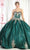 May Queen LK179 - Embroidered Quinceanera Ballgown Ball Gowns