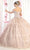 May Queen LK183 - Rosette Glitter Quinceanera Ballgown Quinceanera Dresses