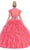 May Queen LK39 - Jeweled Corset Ballgown Ball Gowns