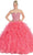 May Queen LK39 - Jeweled Corset Ballgown Ball Gowns 4 / Coral