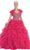 May Queen LK39 - Jeweled Corset Ballgown Ball Gowns 4 / Fuchsia